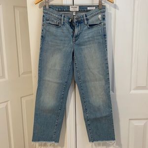 Wide leg jeans